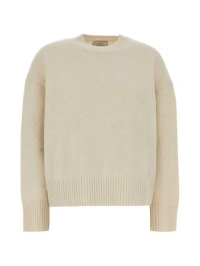 Loulou De Saison Ivory Cashmere Oversize Anton Sweater In Neutral