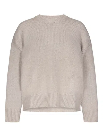 Loulou De Saison Pia Drop-shoulder Sweater In Gray