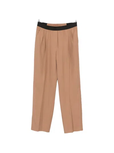 Loulou De Saison Pleated Trousers In Neutral