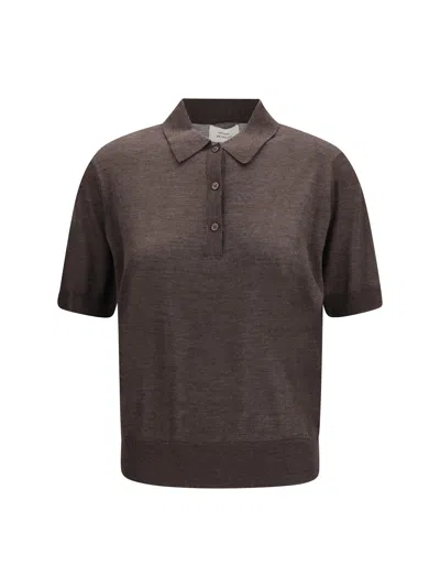 Loulou De Saison Polo In Brown