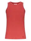 Loulou De Saison Poso Lds Tank Top In Red