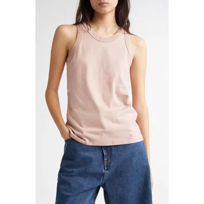 Loulou De Saison Poso Supima® Cotton Tank In Petal Rose