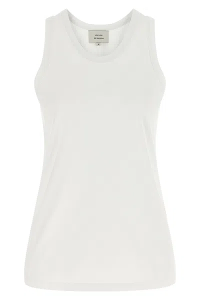 Loulou De Saison Poso Pima Cotton-jersey Tank In White