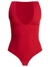 Loulou De Saison Baechwear Swimwear Red In Red