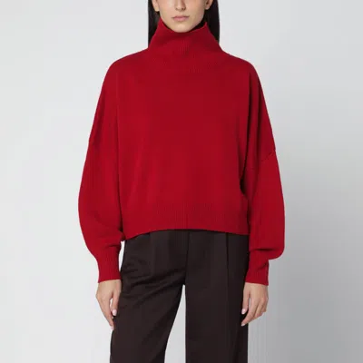 Loulou De Saison Red Wool And Cashmere Sweater