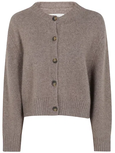 Loulou De Saison "remus" Oversized Cardigan In Brown