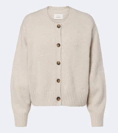 Loulou De Saison Remus Wool-blend Cardigan In Neutral