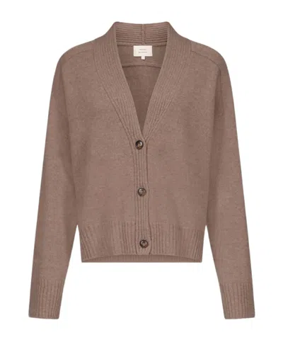 LOULOU DE SAISON RIBBED CARDIGAN