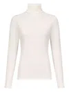 Loulou De Saison Ribbed Turtleneck Sweater In White