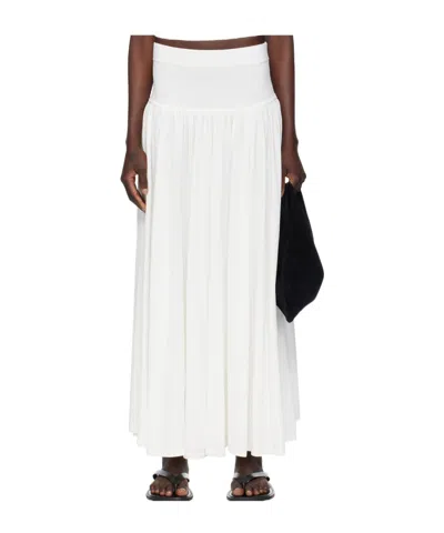 Loulou De Saison Romy Maxi Skirt In White
