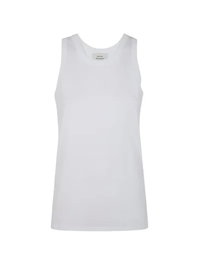 Loulou De Saison Round-neck Tank Top In White