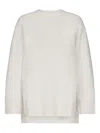 Loulou De Saison Safil Lds Long-sleeve Sweater In White