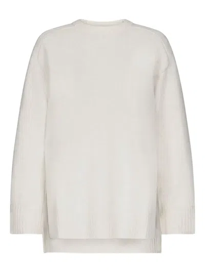 Loulou De Saison Safil Lds Long-sleeve Sweater In White