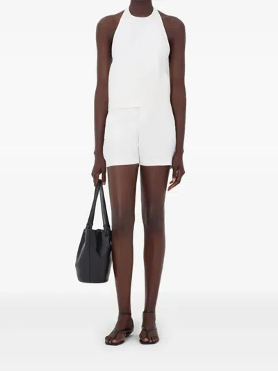 Loulou De Saison Sami Halterneck Vest In White