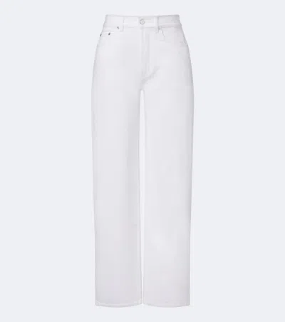 Loulou De Saison Samur Straight Jeans In White