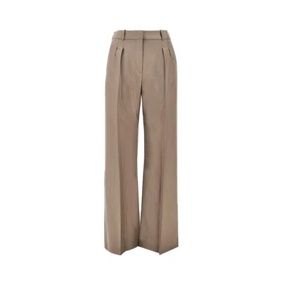 Loulou De Saison 'sbiru Lds' Pants With Darts In Brown