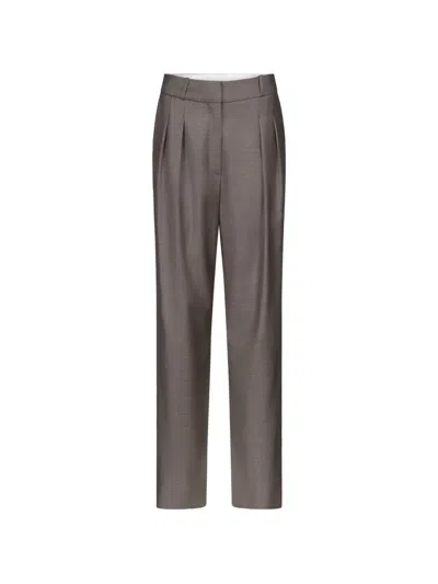 Loulou De Saison Sbiru Tailored Trousers In Gray