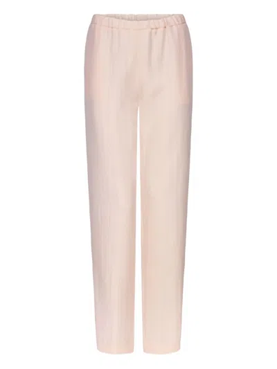 Loulou De Saison Scot Elasticated Trousers In Neutral