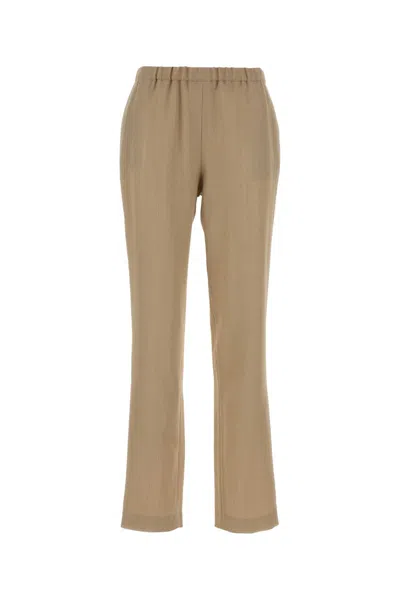 Loulou De Saison Scot Straight Leg Pants In Multi
