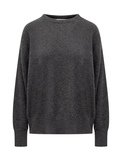 Loulou De Saison Seasonal Cashmere Pullover In Gray