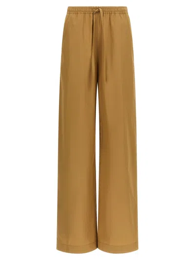 Loulou De Saison Sero Lds Pants Beige In Brown
