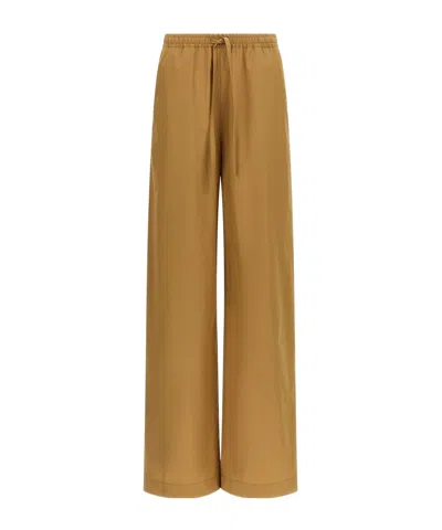 Loulou De Saison Sero Straight-leg Pants In Brown