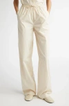 Loulou De Saison Sero Stripe Elastic Waist Pants