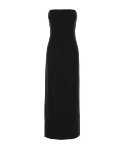 LOULOU DE SAISON SHILO BUSTIER MIDI DRESS