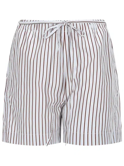 Loulou De Saison Shorts "lory" In Red