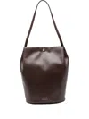 Loulou De Saison Shoulder-strap Bucket Bag In Brown