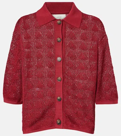 Loulou De Saison Siani Knitted Cardigan In Multi