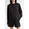Loulou De Saison Lea Blouse Woman Black In Black