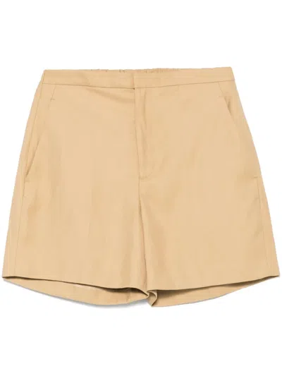 Loulou De Saison Simai Shorts In Brown