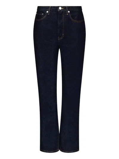 Loulou De Saison Straight-leg Jeans In Blue