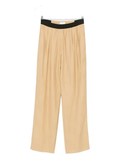 Loulou De Saison Straight-leg Trousers In Neutral