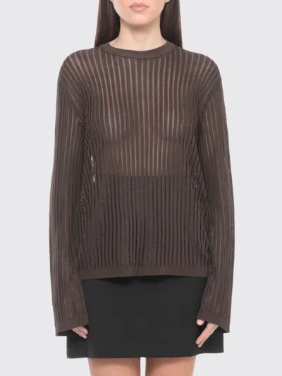 Loulou De Saison Sweater Woman  In Brown