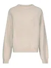 Loulou De Saison Tristan Sweater Woman Stone In Neutral