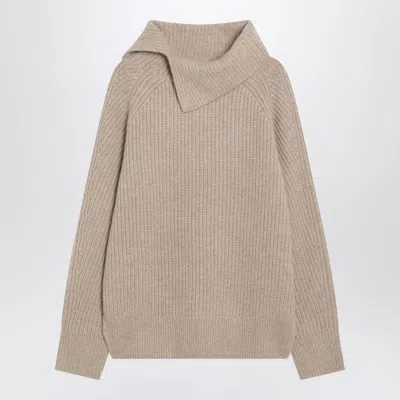 Loulou De Saison Beige Cashmere Sweater In Neutral