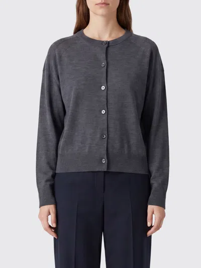 Loulou De Saison Sweater Woman Color Charcoal In Gray