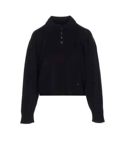 Loulou De Saison Sweaters In Black