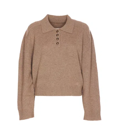 Loulou De Saison Sweaters In Brown