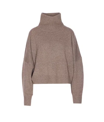 Loulou De Saison Sweaters In Brown