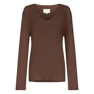 Loulou De Saison Sweaters In Brown