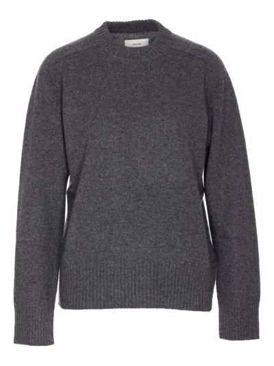 Loulou De Saison Sweaters Grey In Gray