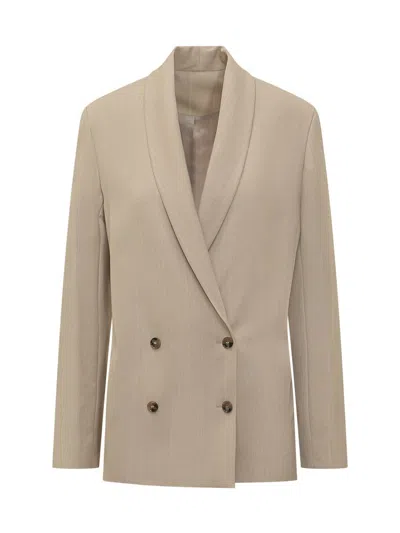 Loulou De Saison Tailored Jacket In Brown