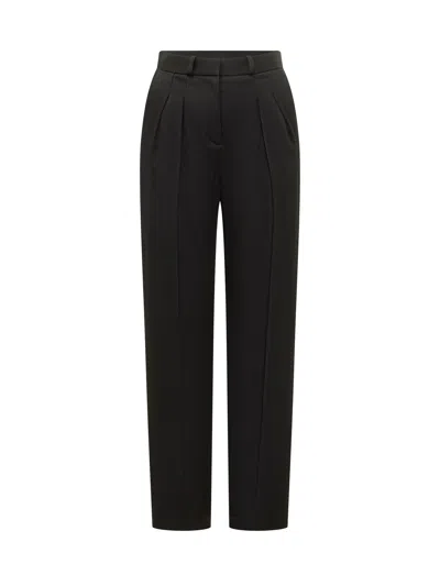 Loulou De Saison Tailored Pants With Pinches In Multi