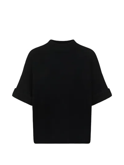 Loulou De Saison Sweater Woman Color Black In Multi
