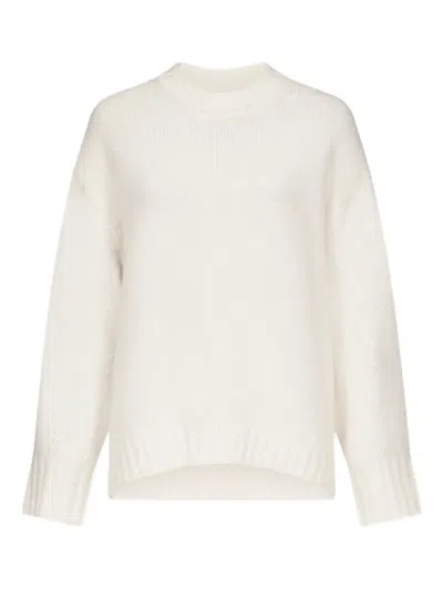 Loulou De Saison Tino Point-detail Sweater In White