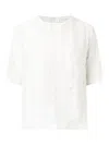 Loulou De Saison Toba Jersey T-shirt In White