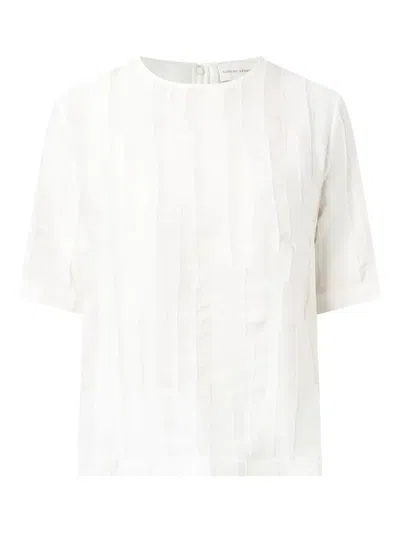 Loulou De Saison Toba Jersey T-shirt In White